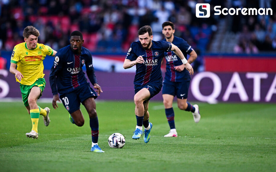 '이강인 결장' PSG, 낭트 3-0 제압…리그1 선두 질주